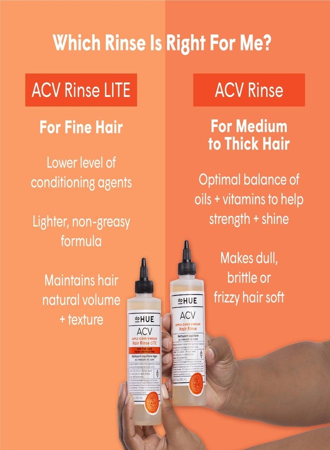 dpHUE Apple Cider Vinegar Hair Rinse, 2 oz - Shampoo Alternative, Scalp Cleanser & Post Workout Rinse - Removes Buildup & Sweat - Protects Natural Hair Oils - Image 4